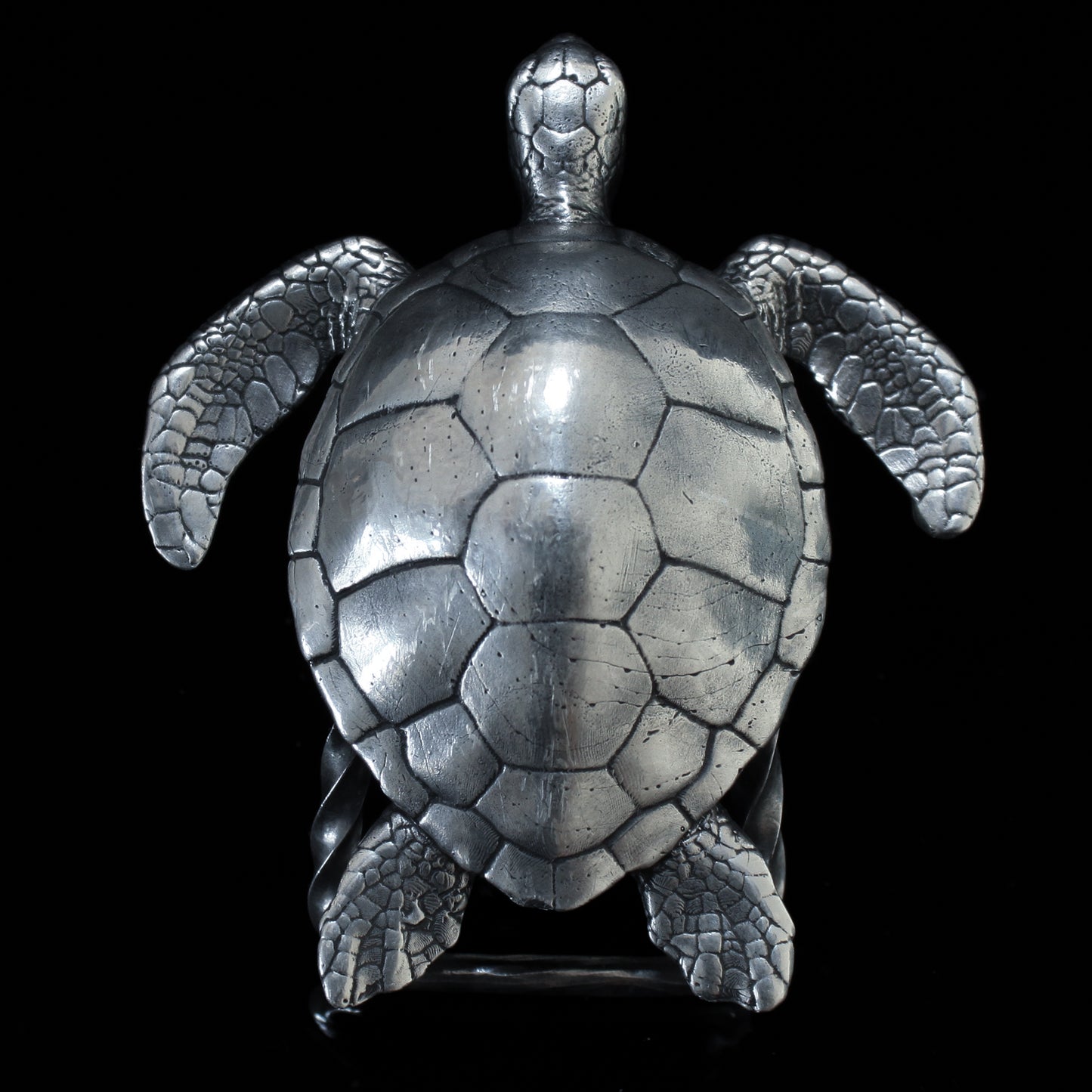 Silver Sea Turtle Buckle