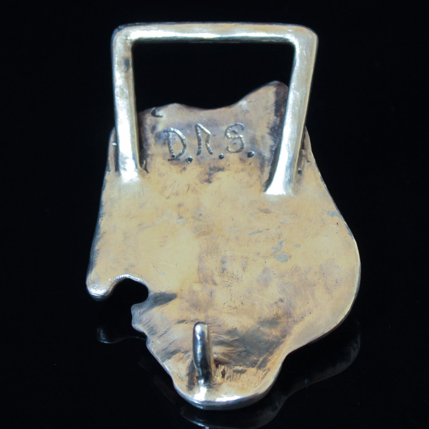 Silver Bison Buckle