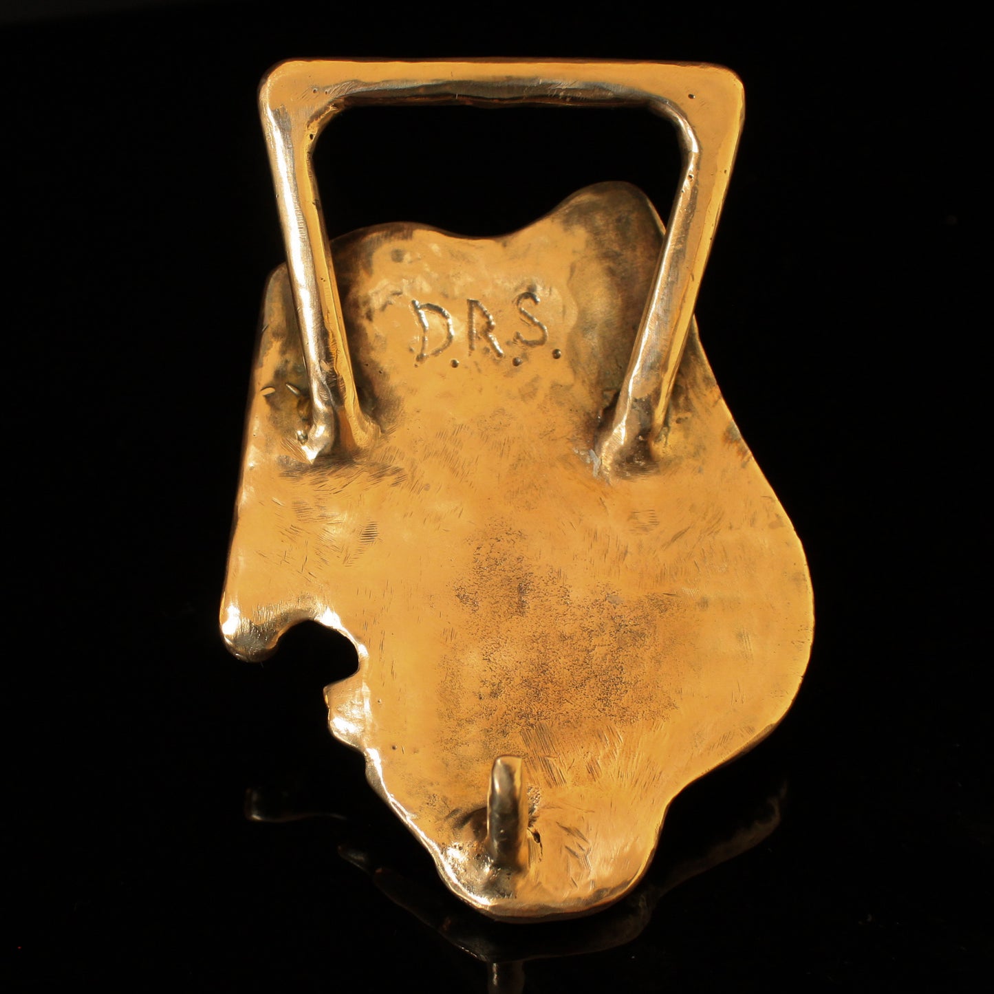 Bronze Bison Buckle