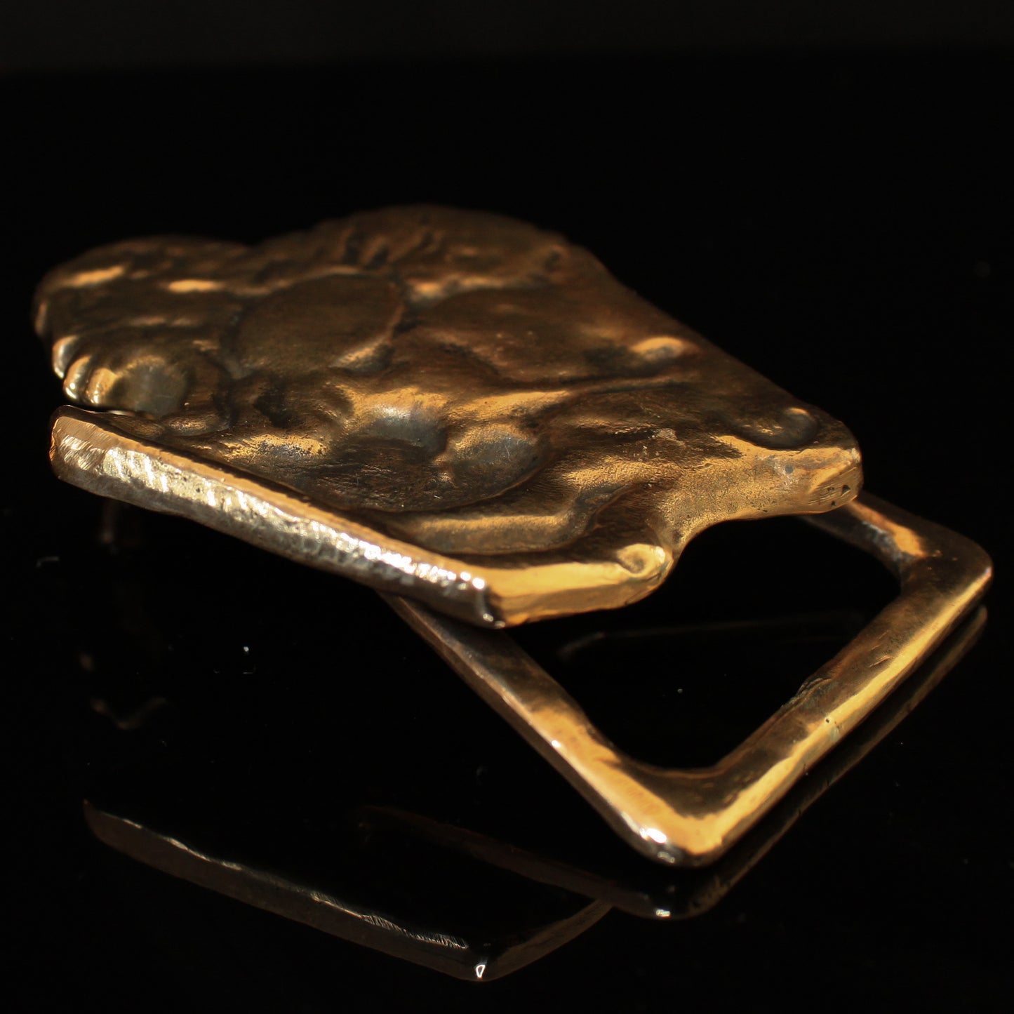 Bronze Bison Buckle